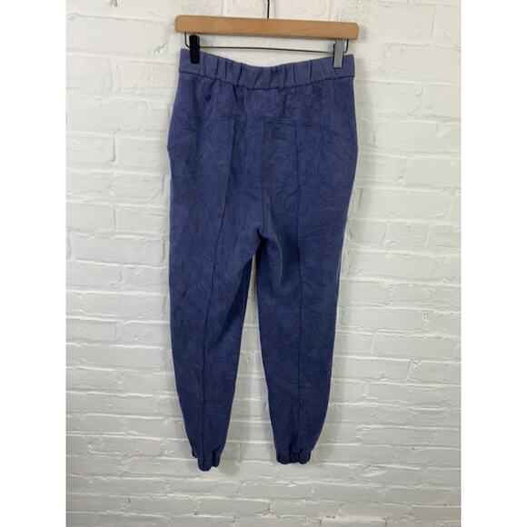 Lululemon Women's Straight Leg Sweatpants Elastic Waist Purple Size Small - Picture 2 of 4